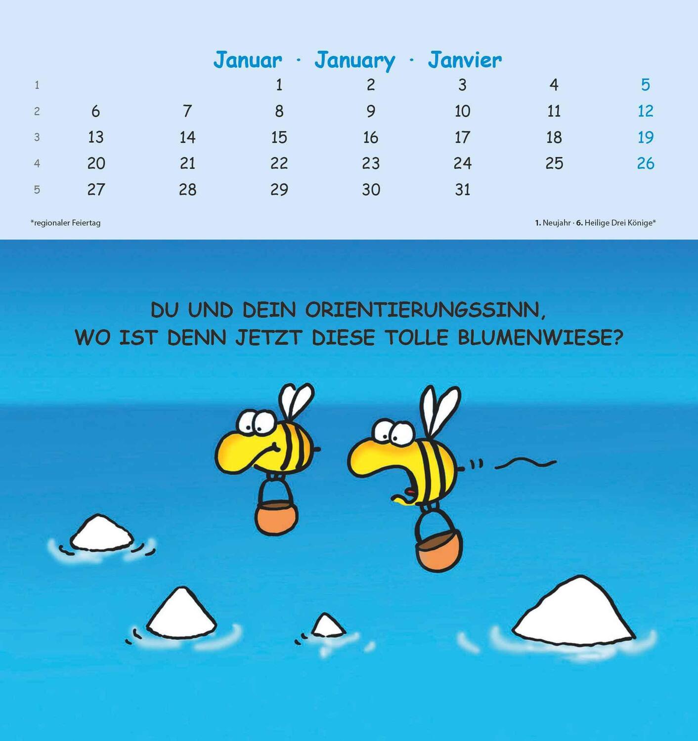 Bild: 4251732343293 | Lach mal wieder... 2025 - Postkarten-Kalender -...