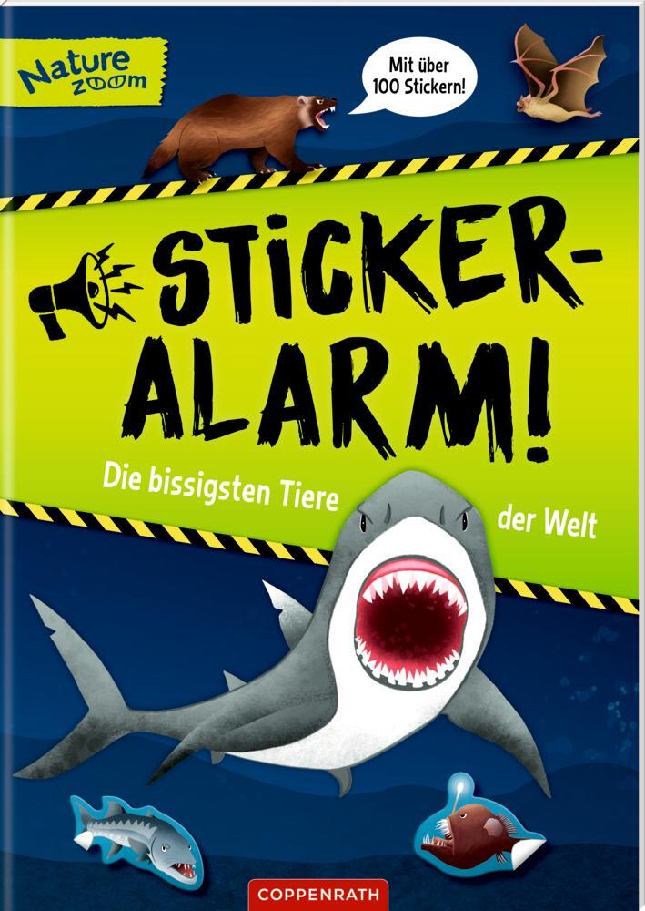 Cover: 9783649641797 | Sticker-Alarm | Die bissigsten Tiere der Welt Mit über 100 Stickern