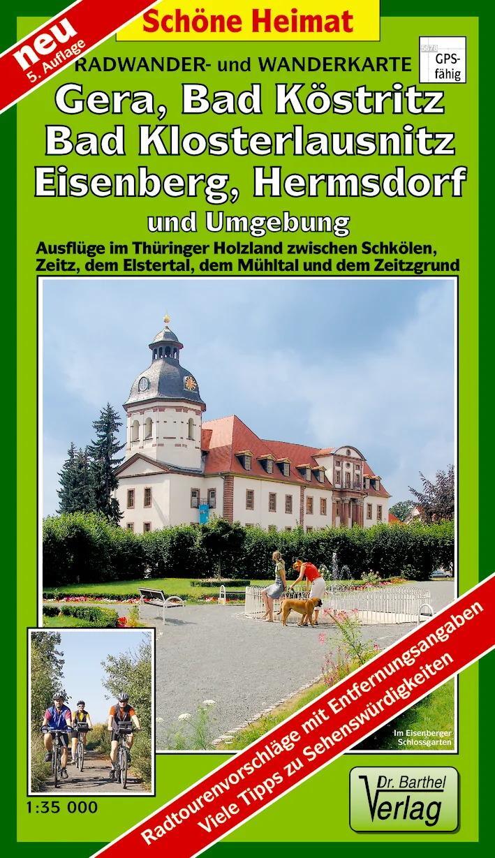 Cover: 9783895911002 | Radwander- und Wanderkarte Gera, Bad Köstritz, Bad Klosterlaunitz,...