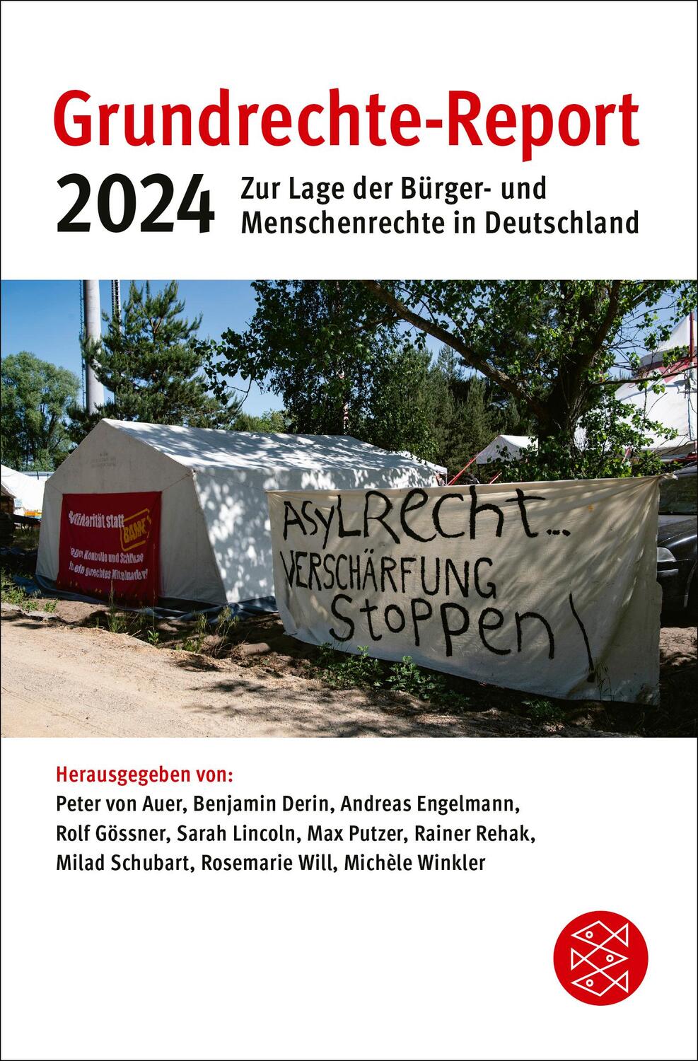 Cover: 9783596710843 | Grundrechte-Report 2024 | Peter von Auer (u. a.) | Taschenbuch | 2024