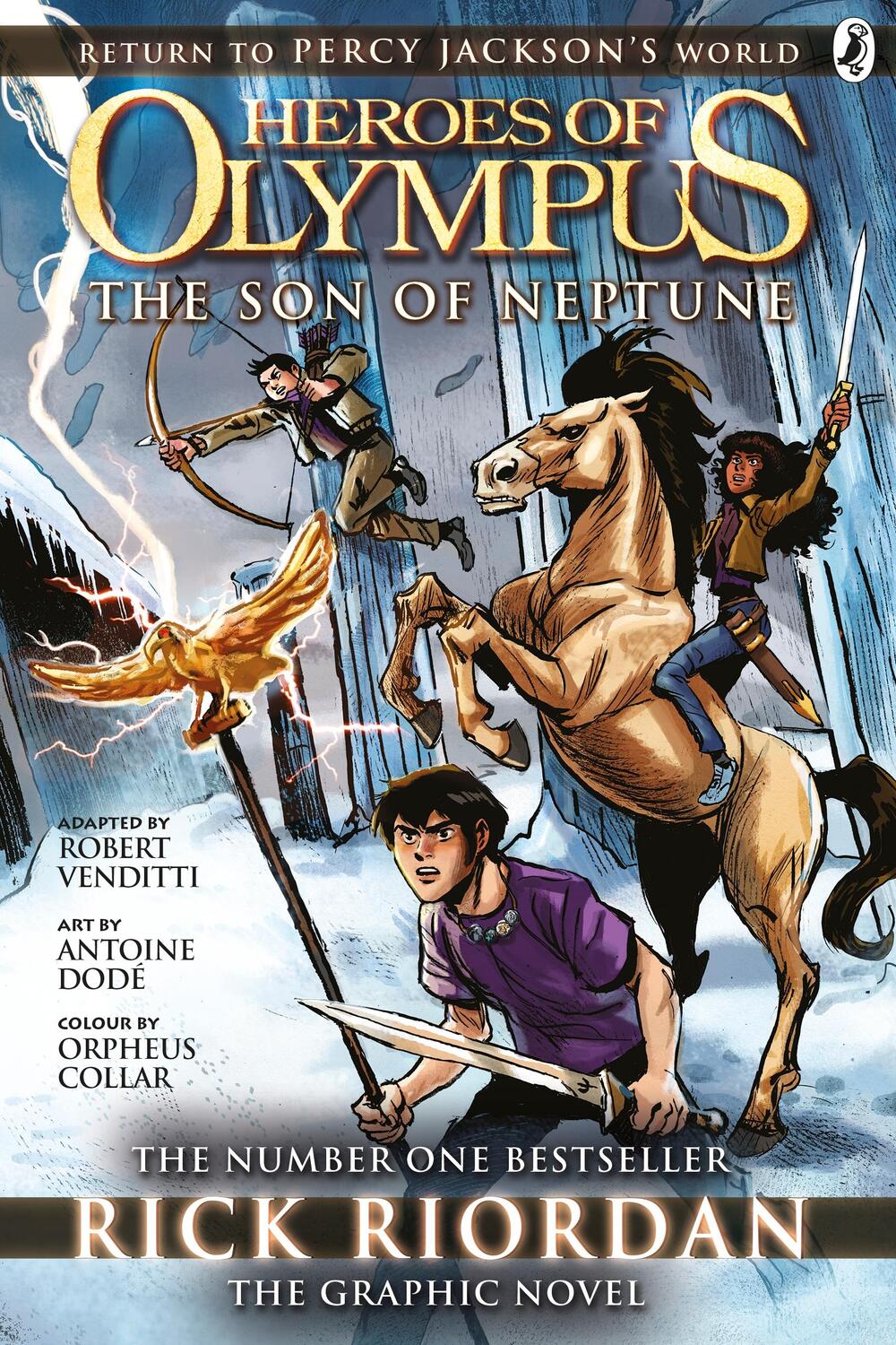 Cover: 9780141370507 | The Son of Neptune: The Graphic Novel (Heroes of Olympus Book 2)