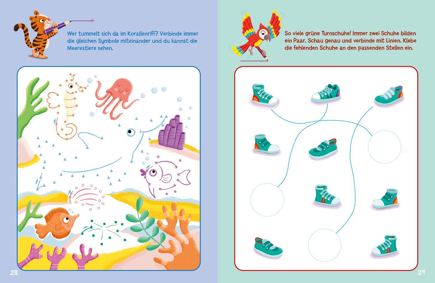 Bild: 9783788645205 | Sticker-Rätsel für Kindergarten-Kids. Farben und Formen | Broschüre