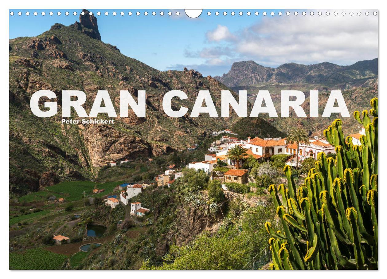 Cover: 9783435378227 | Gran Canaria (Wandkalender 2025 DIN A3 quer), CALVENDO Monatskalender