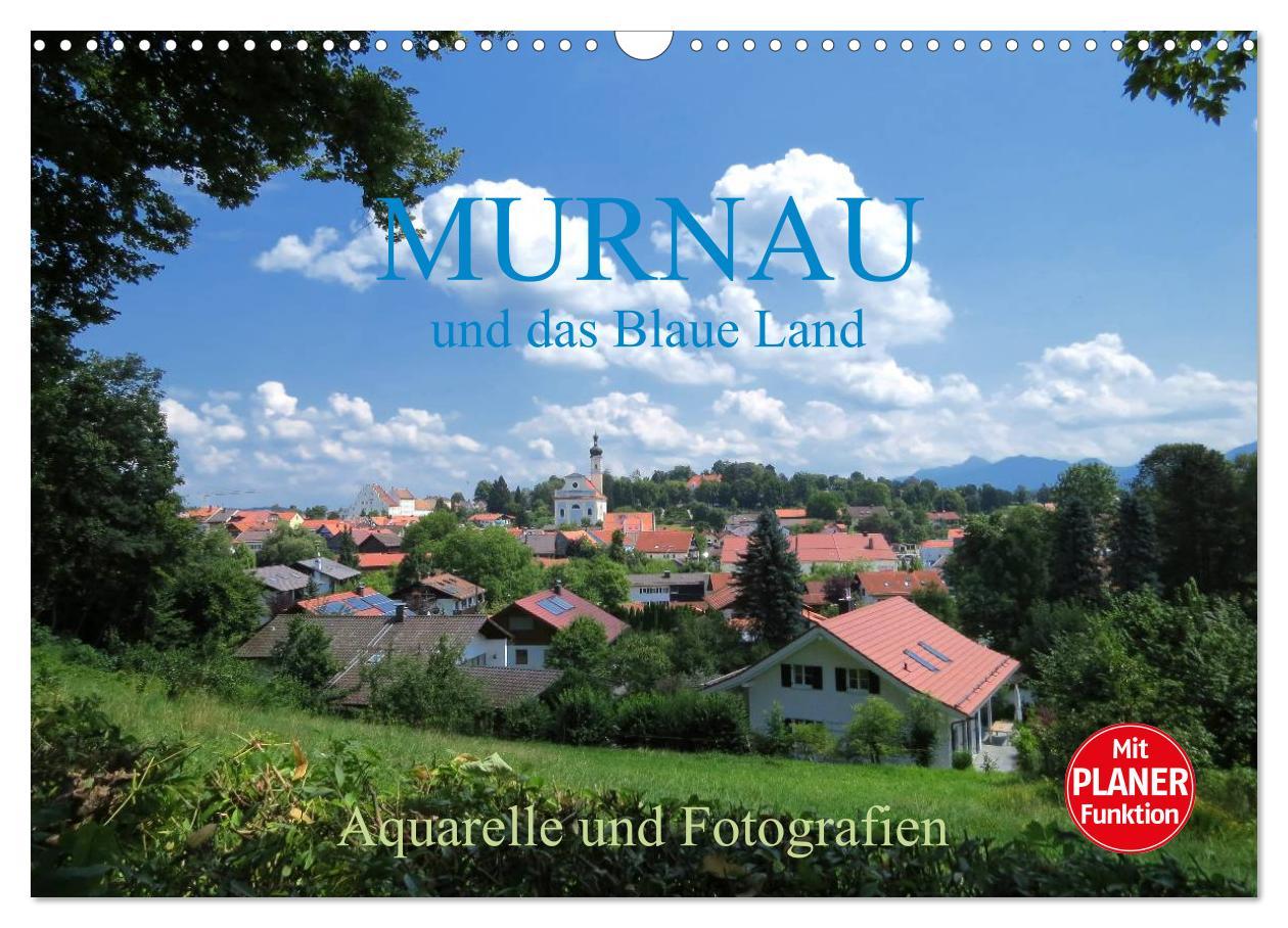 Cover: 9783435522668 | Murnau und das Blaue Land - Aquarelle und Fotografien (Wandkalender...