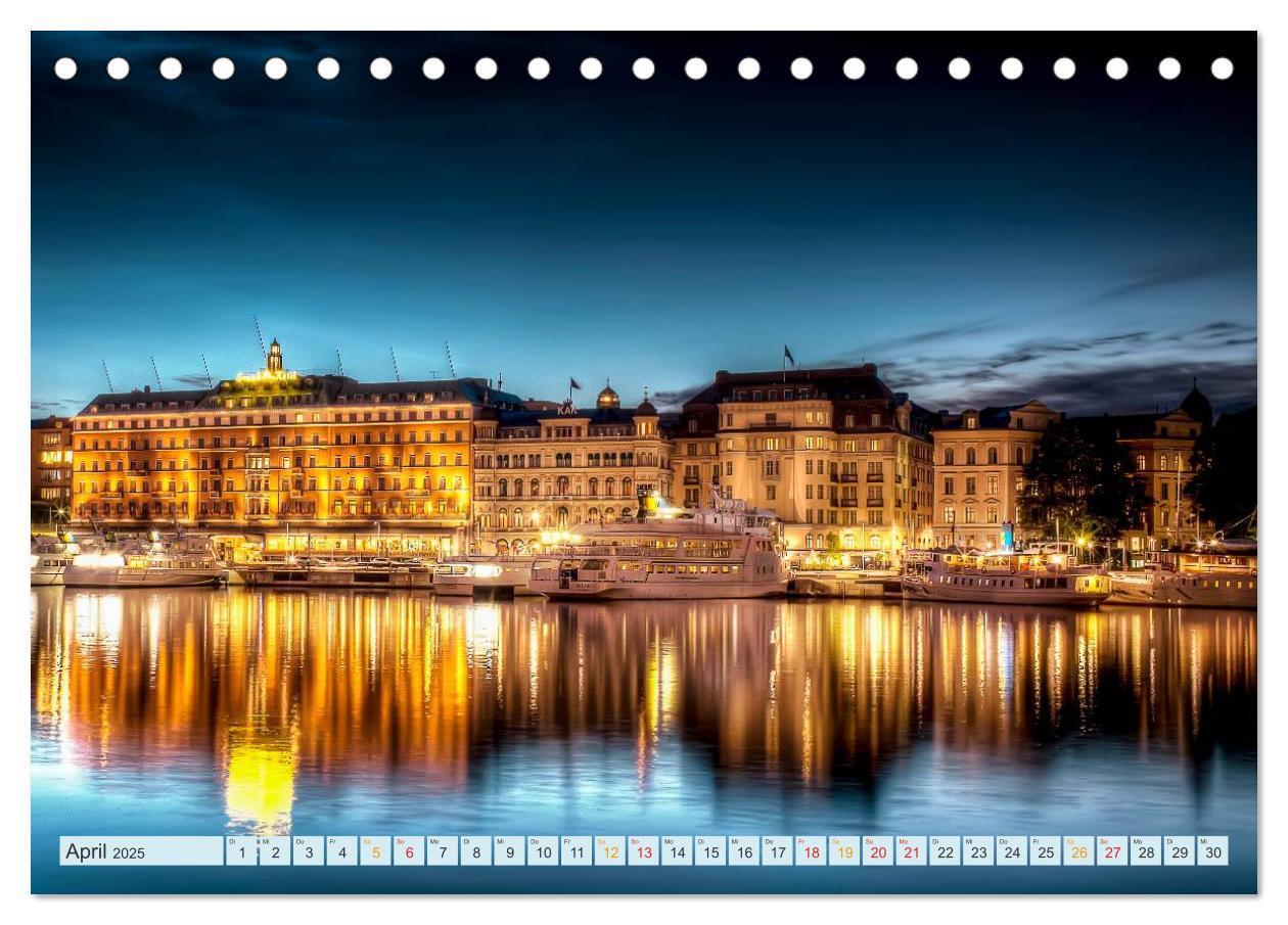 Bild: 9783435572847 | Stockholm - Venedig des Nordens (Tischkalender 2025 DIN A5 quer),...