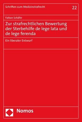 Cover: 9783848789634 | Zur strafrechtlichen Bewertung der Sterbehilfe de lege lata und de...