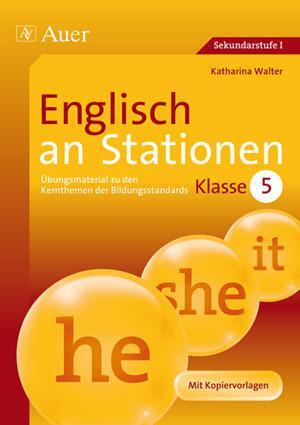 Cover: 9783403065883 | Englisch an Stationen. Klasse 5 | Katharina Walter | Broschüre | 2012