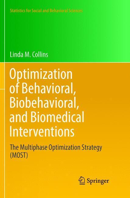 Cover: 9783319891569 | Optimization of Behavioral, Biobehavioral, and Biomedical...