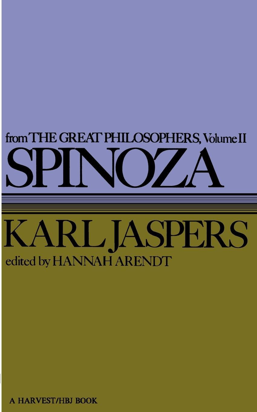 Cover: 9780156847308 | Spinoza | Karl Jaspers | Taschenbuch | Paperback | Englisch | 1974
