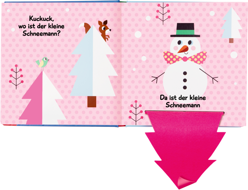 Bild: 9783649632719 | Mein Filz-Fühlbuch: Kuckuck, lieber Weihnachtsmann! | Arrhenius | Buch