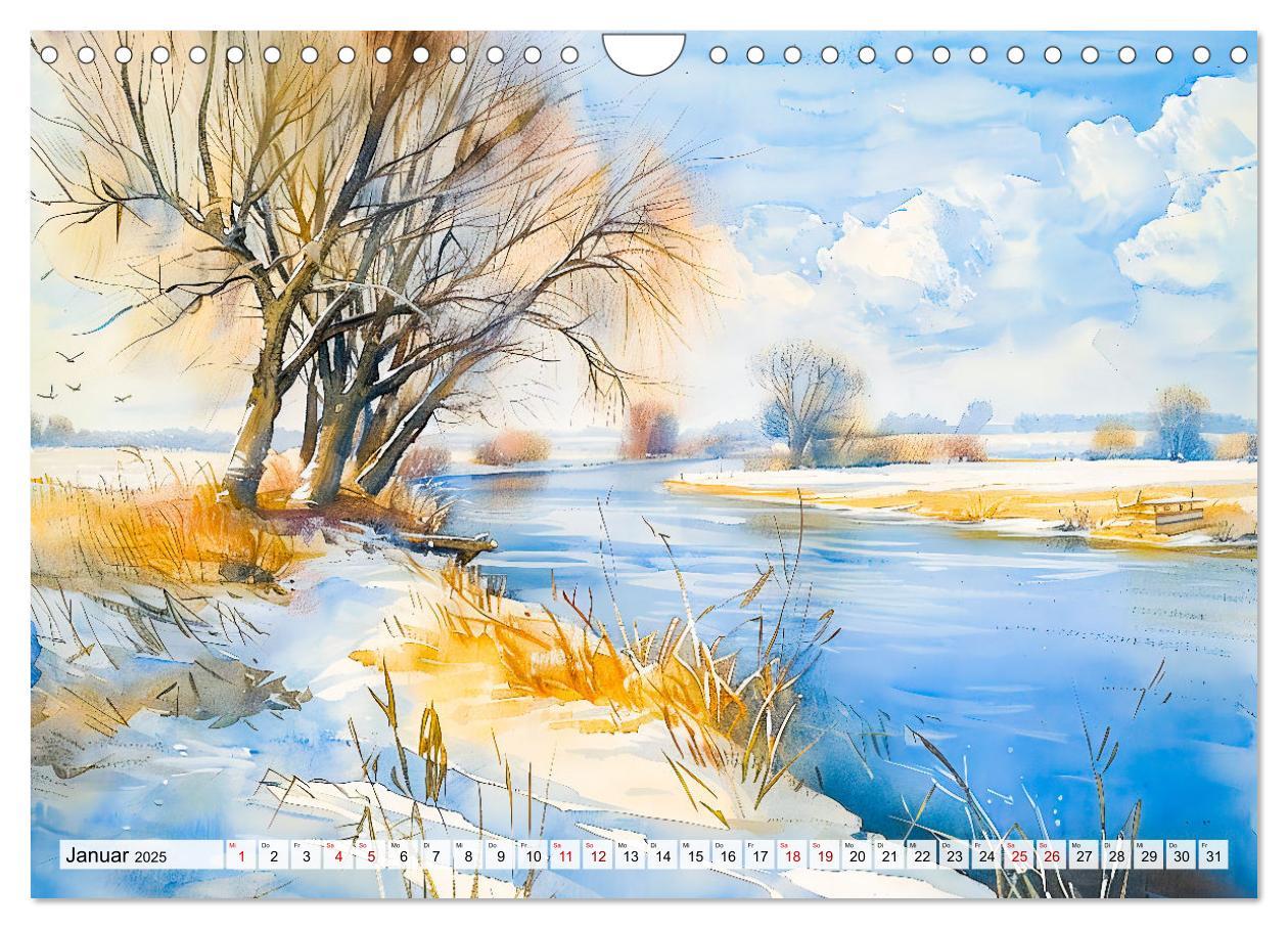 Bild: 9783457141168 | Havelland Flair - Immer in Flussnähe (Wandkalender 2025 DIN A4...