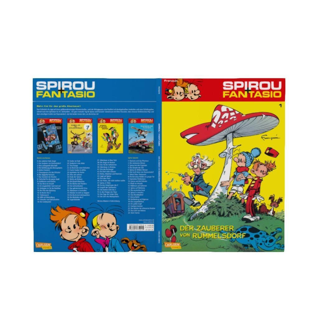 Bild: 9783551772015 | Spirou und Fantasio 01. Der Zauberer von Rummelsdorf | Andre Franquin