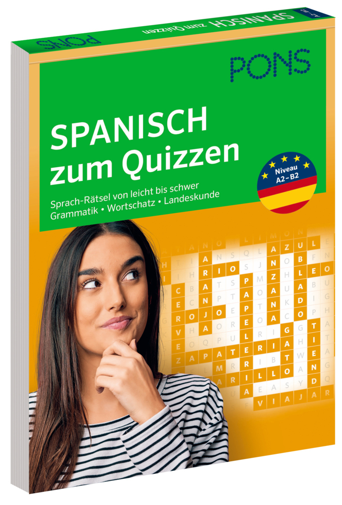 Cover: 9783125624221 | PONS Spanisch zum Quizzen | Taschenbuch | 176 S. | Deutsch | 2022