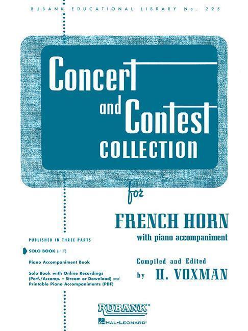 Cover: 73999717709 | Concert and Contest Collection for French Horn | Solo Book Only | Buch