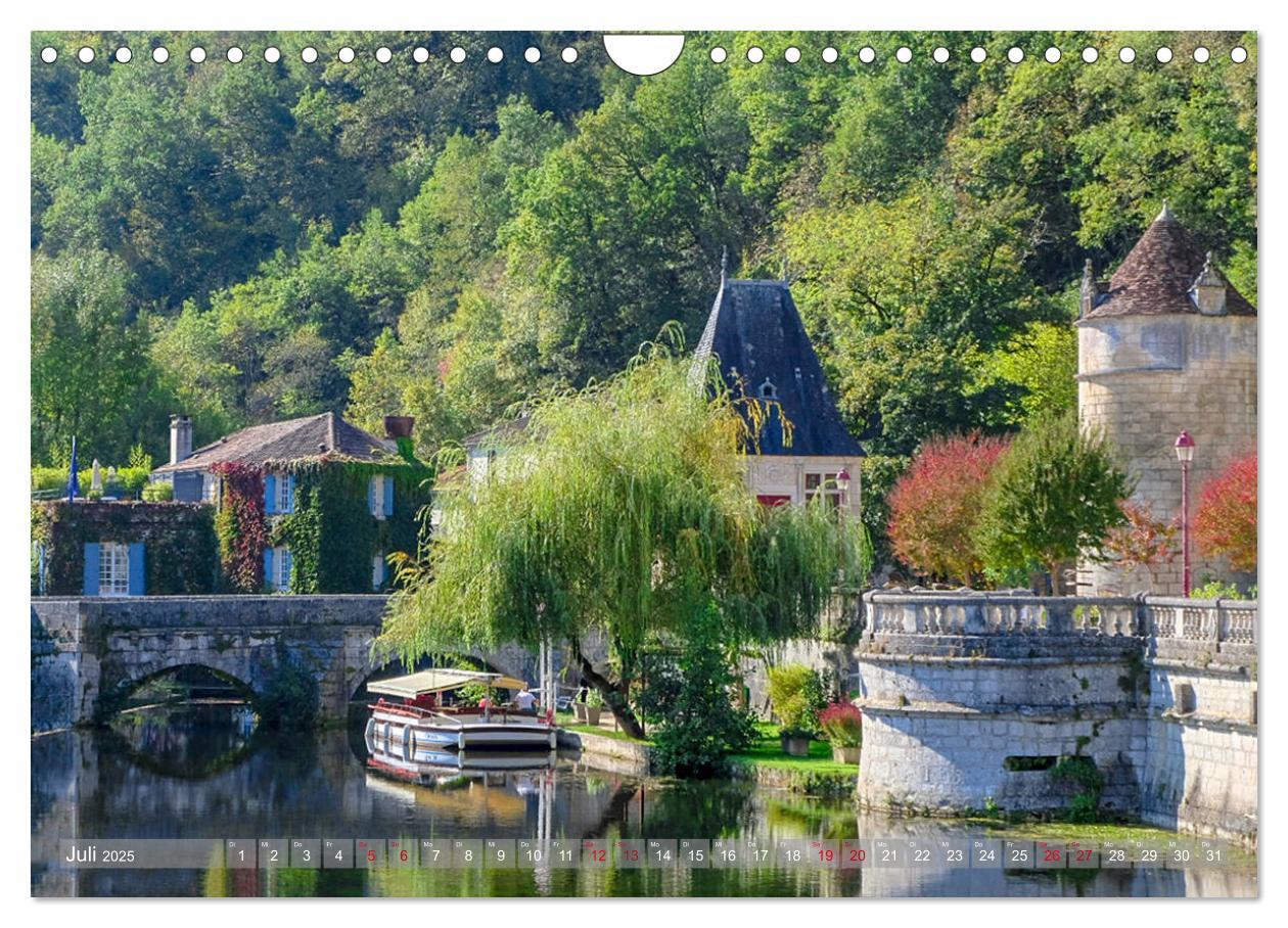 Bild: 9783435213641 | Dordogne Mon Amour (Wandkalender 2025 DIN A4 quer), CALVENDO...