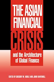 Cover: 9780521794220 | The Asian Financial Crisis and the Architecture of Global Finance