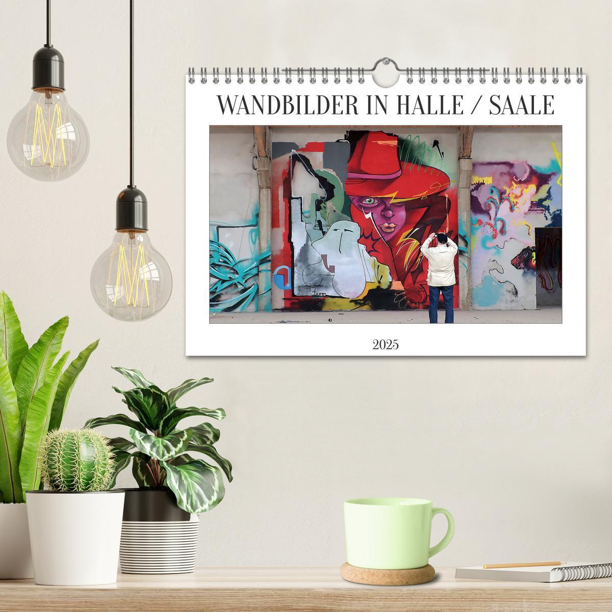 Bild: 9783383865800 | WANDBILDER IN HALLE / SAALE (Wandkalender 2025 DIN A4 quer),...