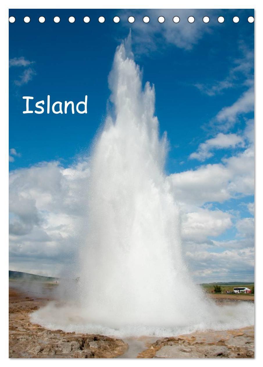 Cover: 9783383611216 | Island (Tischkalender 2024 DIN A5 hoch), CALVENDO Monatskalender
