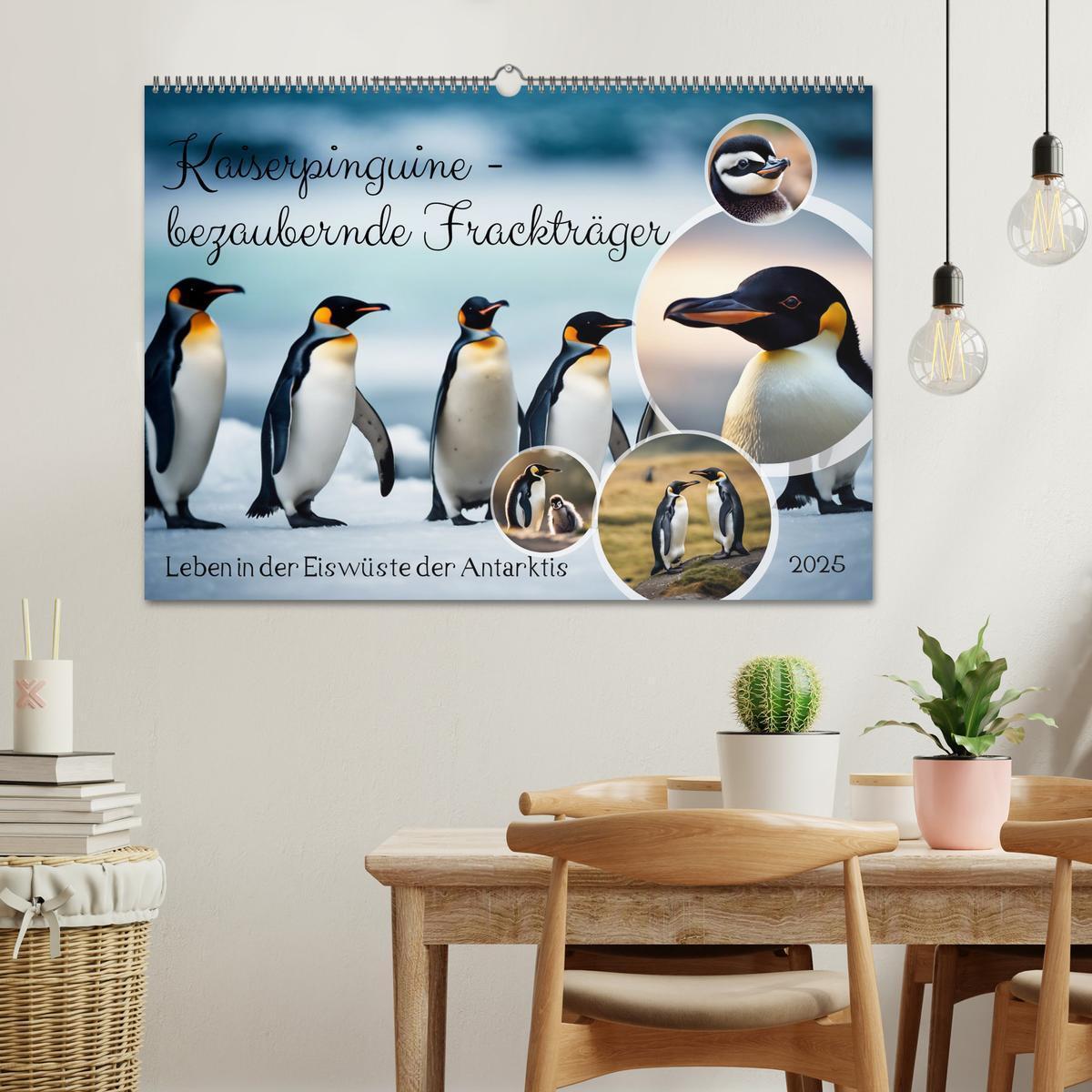 Bild: 9783383822889 | Kaiserpinguine - bezaubernde Frackträger (Wandkalender 2025 DIN A2...