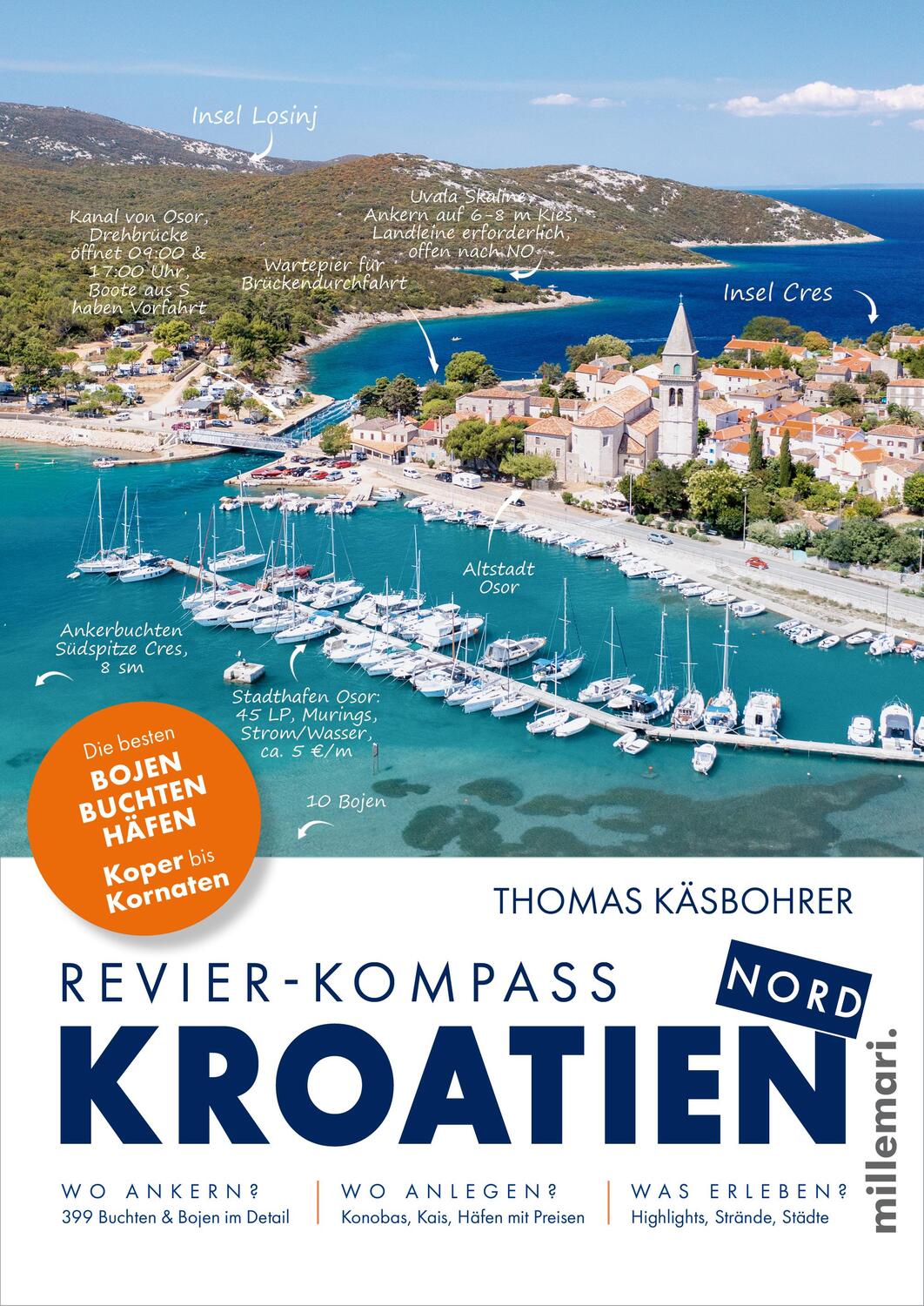 Cover: 9783967060713 | Revier-Kompass Kroatien Nord | Mit Buchtenfinder Koper bis Kornaten.
