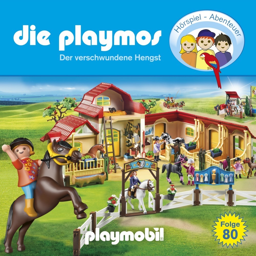 Cover: 4260229664919 | Die Playmos - Der Verschwundene Hengst. Folge.80, 1 Audio-CD | CD