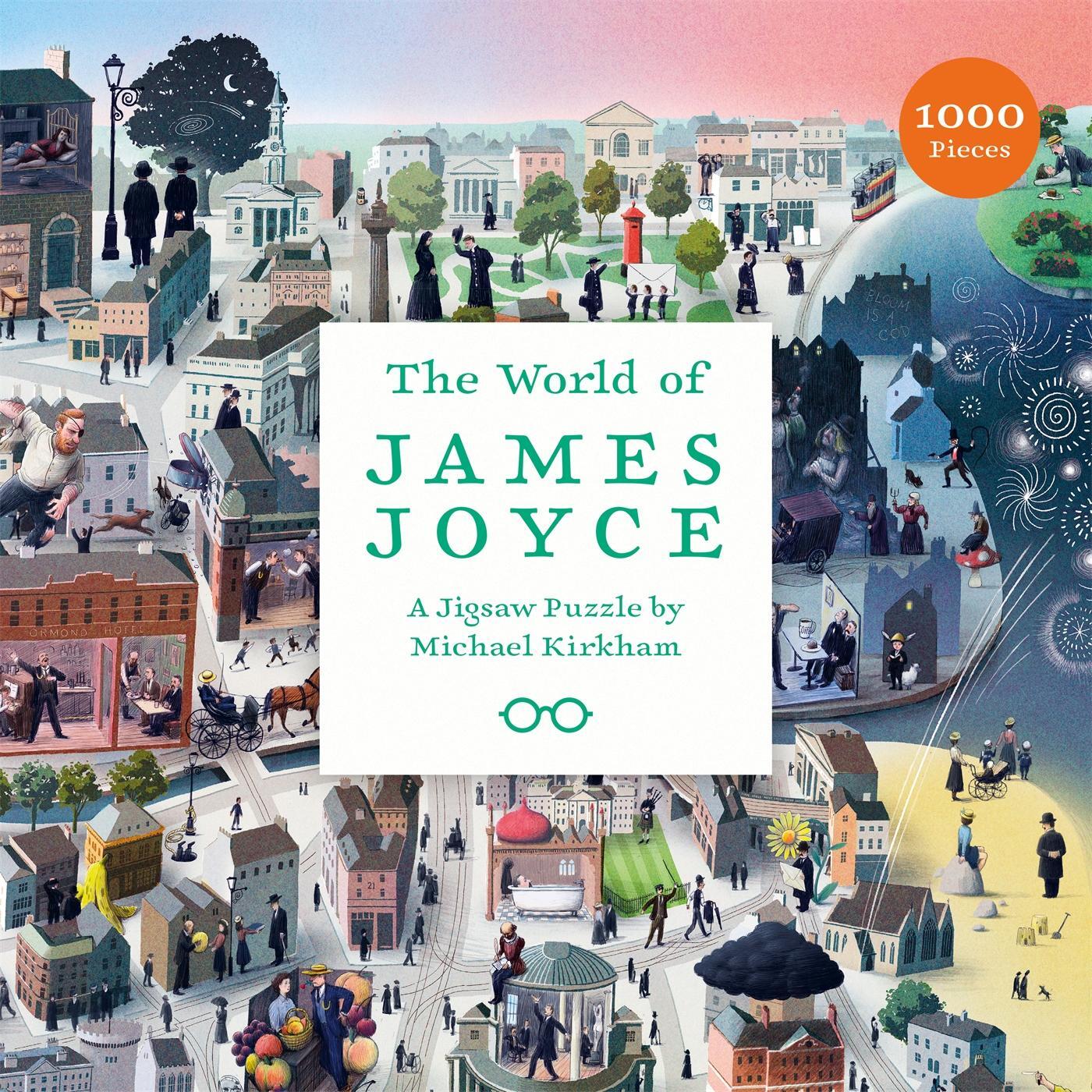 Cover: 9781913947873 | The World of James Joyce 1000 Piece Puzzle: And Other Irish...