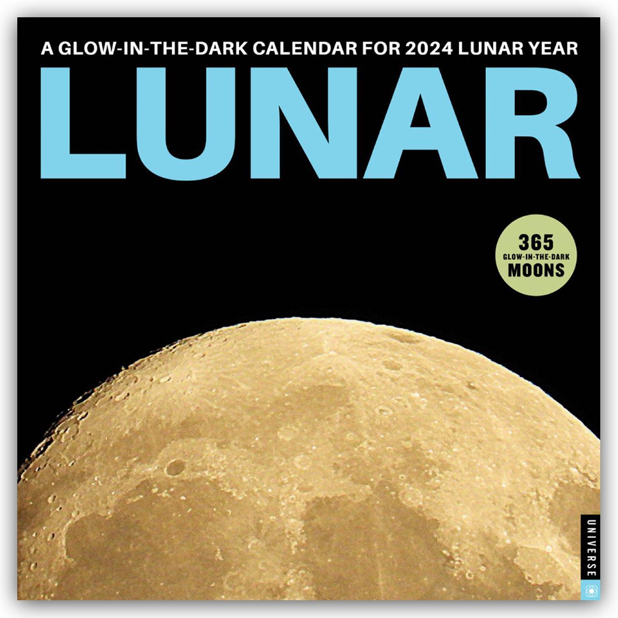 Cover: 9780789343376 | Lunar 2024 Wall Calendar | Rizzoli Universe | Kalender | 14 S. | 2024