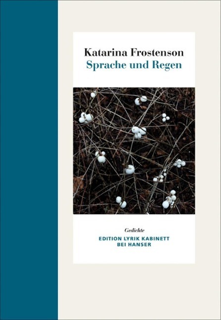 Cover: 9783446250482 | Sprache und Regen | Gedichte, Edition Lyrik Kabinett | Frostenson