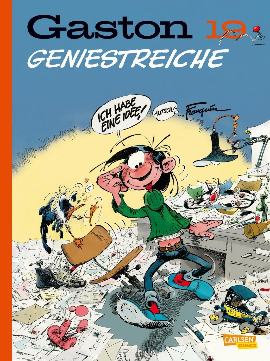 Cover: 9783551744562 | Gaston Neuedition 19: Geniestreiche | André Franquin | Buch | Deutsch