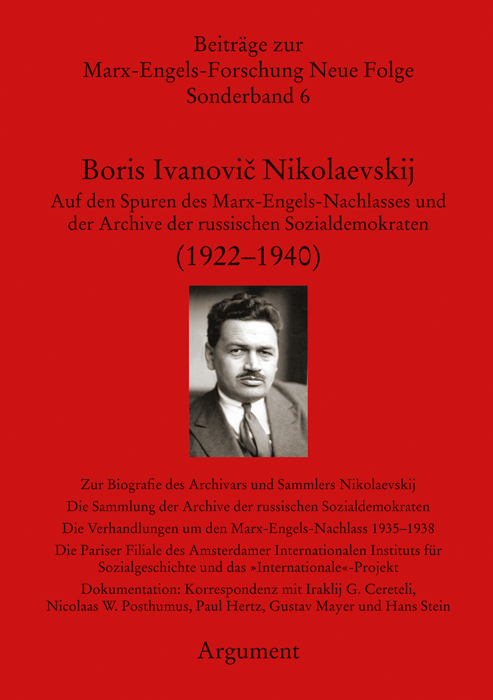 Cover: 9783867546867 | Boris Ivanovic Nikolaevskij | Rolf Hecker (u. a.) | Taschenbuch | 2021