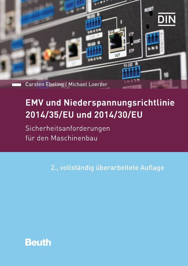 Cover: 9783410252276 | EMV und Niederspannungsrichtlinie 2014/30/EU und 2014/35/EU | Buch