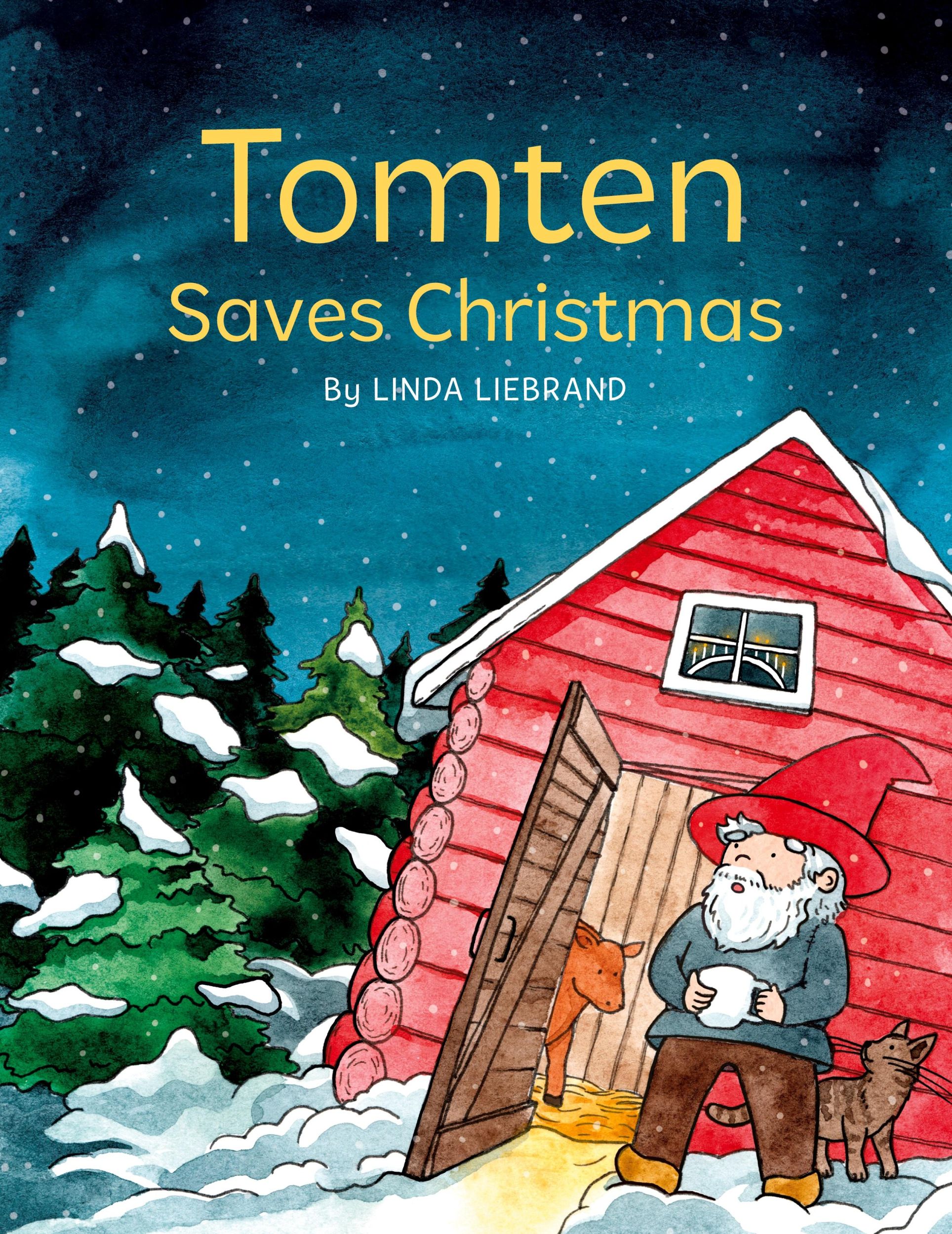 Cover: 9781913382032 | Tomten Saves Christmas | A Swedish Christmas tale | Linda Liebrand