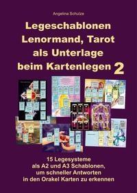 Bild: 9783967381429 | Legeschablonen Lenormand, Tarot als Unterlage beim Kartenlegen 2