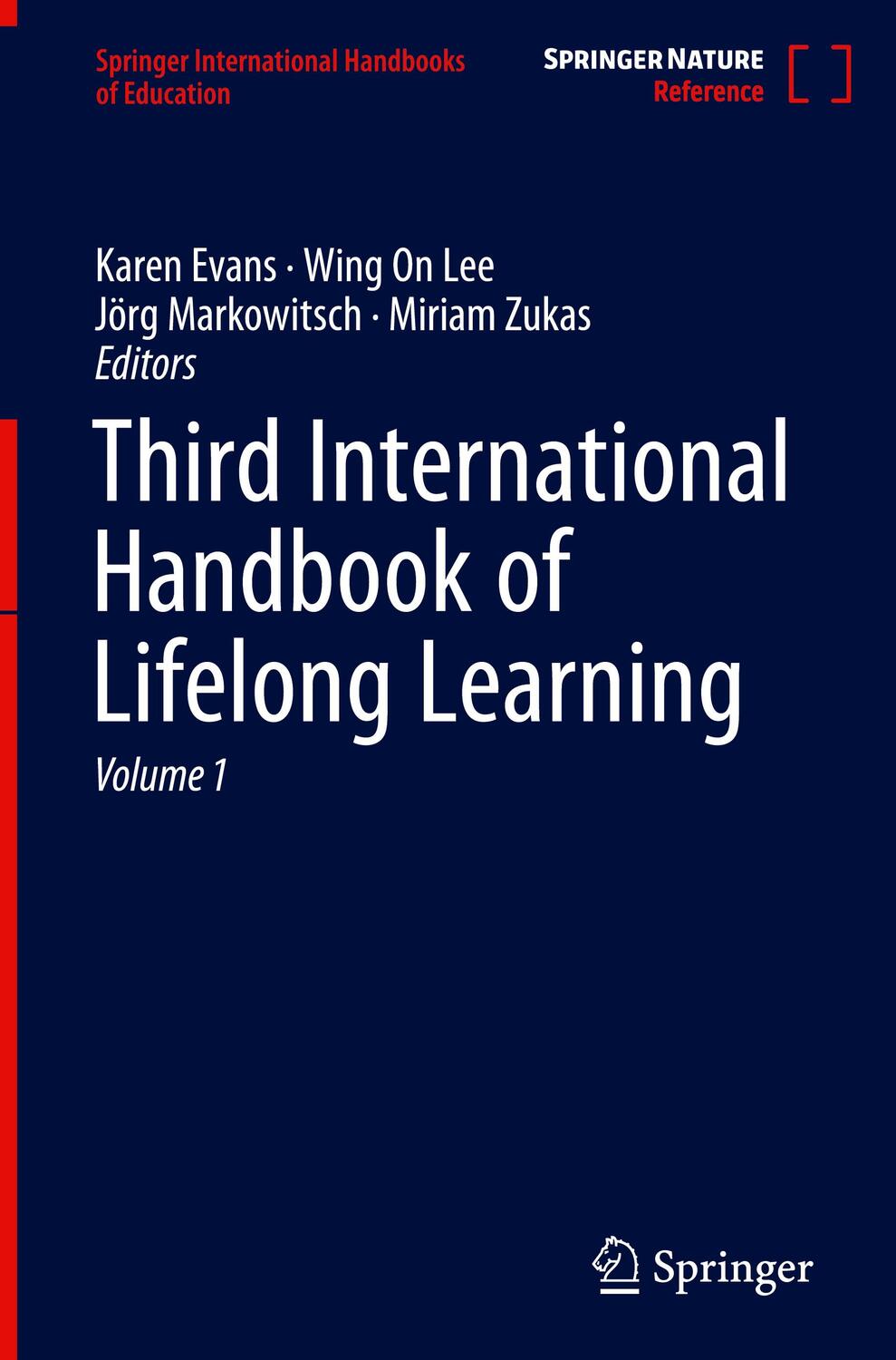 Cover: 9783031195914 | Third International Handbook of Lifelong Learning | Evans (u. a.)