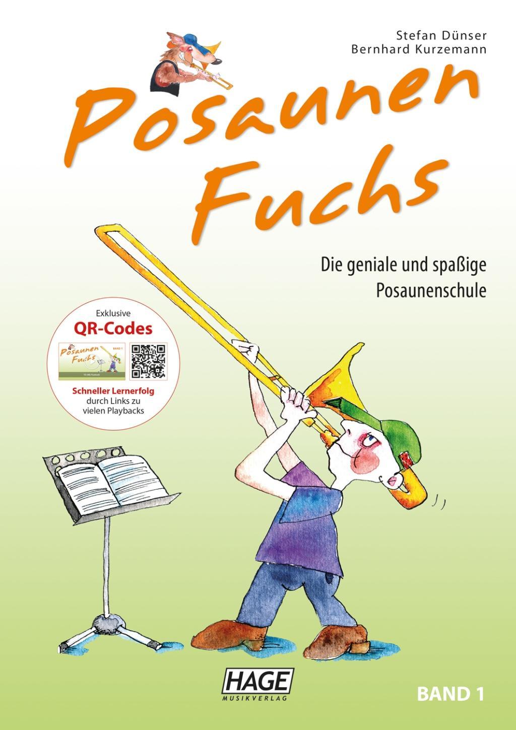 Cover: 4026929915122 | Posaunen Fuchs Band 1 mit QR-Code | Stefan Dünser (u. a.) | Buch