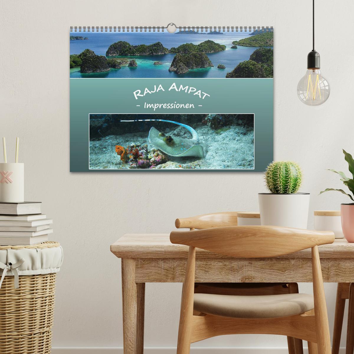 Bild: 9783435034956 | Raja Ampat - Impressionen (Wandkalender 2025 DIN A3 quer), CALVENDO...