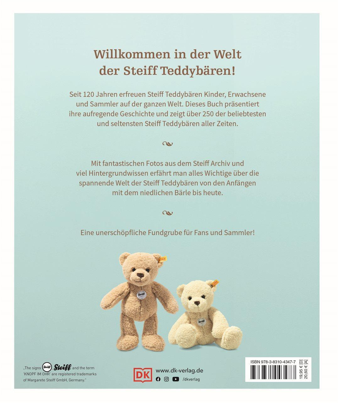 Rückseite: 9783831043477 | Das Steiff Teddybären Buch | Elisabeth Schnurrer | Buch | 200 S.