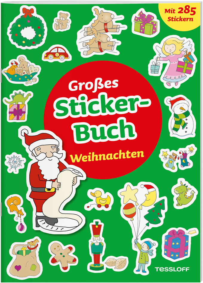 Cover: 9783788641160 | Großes Sticker-Buch Weihnachten | Mit kleiner Geschichte | Co.KG