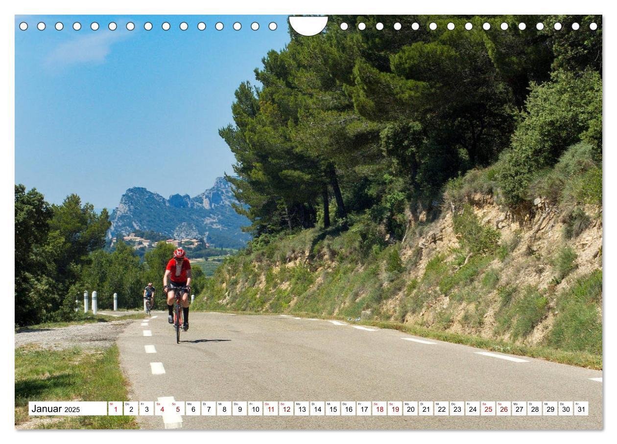 Bild: 9783435353736 | Mit dem Rennrad zum Mont Ventoux (Wandkalender 2025 DIN A4 quer),...