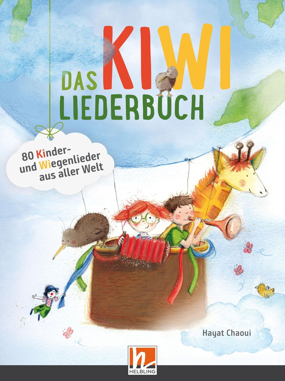 Cover: 9783862274215 | Das KIWI-Liederbuch. Paket (Liederbuch und Audio-CDs) | Hayat Chaoui