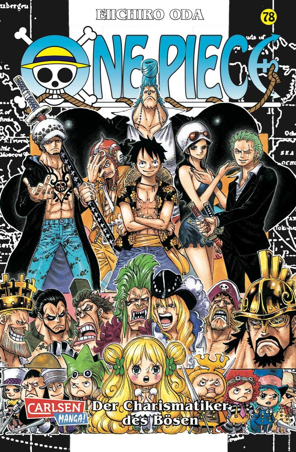 Cover: 9783551763990 | One Piece 78. Der Charismatiker des Bösen | Eiichiro Oda | Taschenbuch