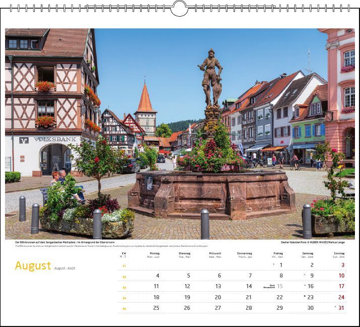 Bild: 9783861924173 | Baden-Württemberg 2025 | verschiedene Fotografen | Kalender | 13 S.