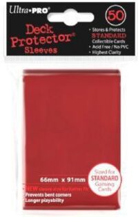 Cover: 74427826727 | Lava Red Protector (50) | deutsch | Ultra Pro! | EAN 0074427826727