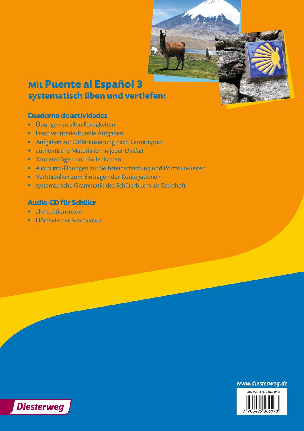 Cover: 9783425066998 | Puente al Español 3. Cuaderno de actividades. Mit Audio-CD für Schüler