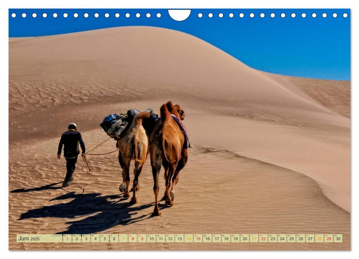 Bild: 9783435438815 | Reise durch Asien - Mongolei (Wandkalender 2025 DIN A4 quer),...