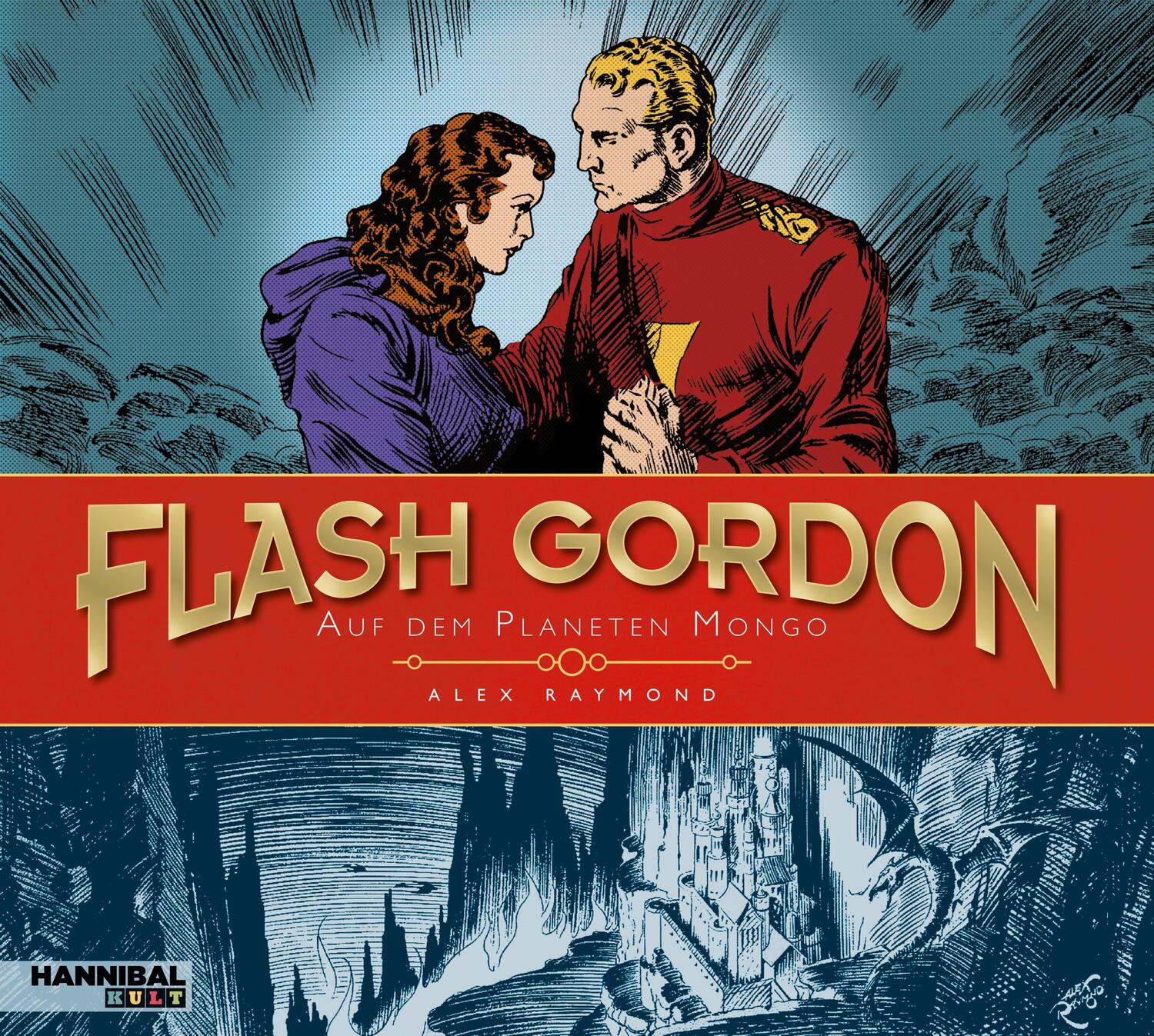 Cover: 9783854456599 | Flash Gordon 01 | Auf dem Planeten Mongo | Alex Raymond | Buch | 2018