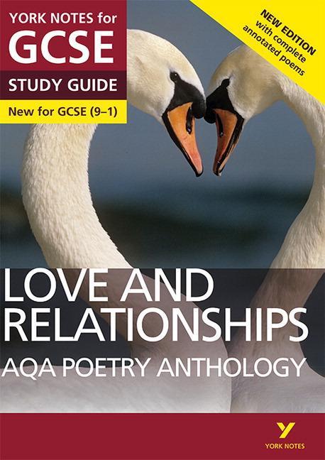 Cover: 9781292230306 | AQA Poetry Anthology - Love and Relationships: York Notes for GCSE...