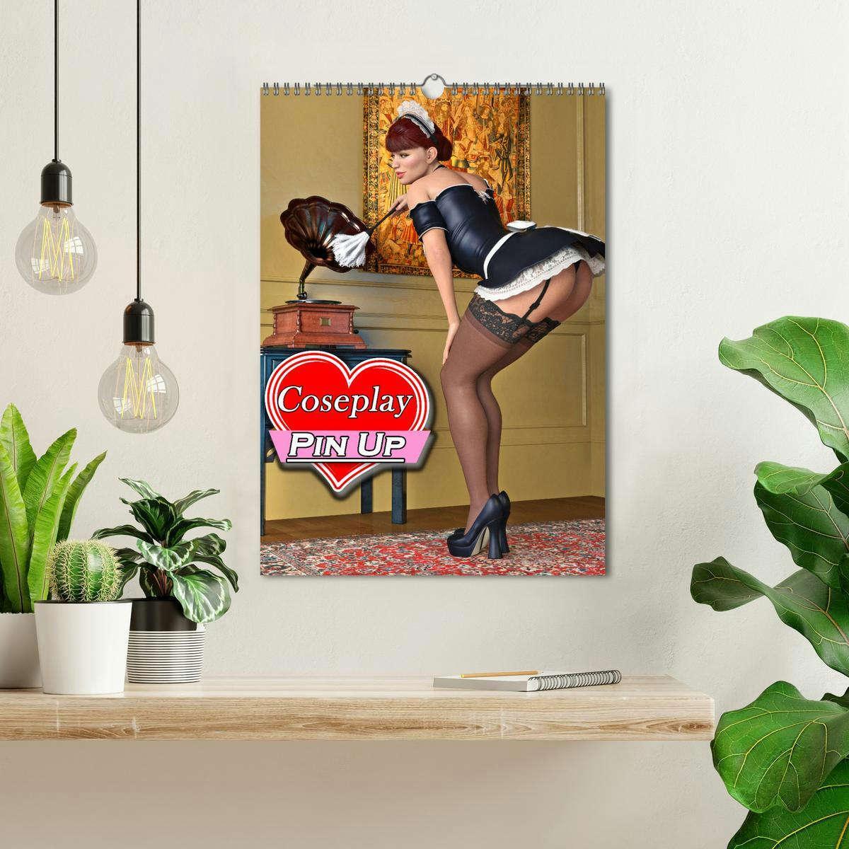 Bild: 9783435919499 | Coseplay Pin Up (Wandkalender 2025 DIN A3 hoch), CALVENDO...