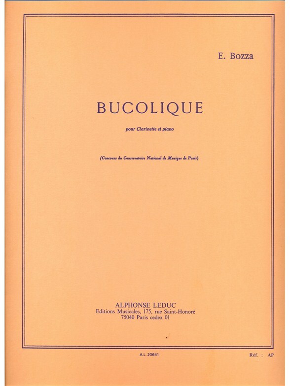 Cover: 9790046206412 | Bucolique | Eugène Bozza | Buch | Alphonse Leduc | EAN 9790046206412