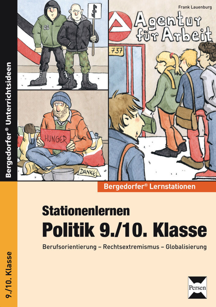 Cover: 9783403231547 | Stationenlernen Politik 9./10. Klasse | Frank Lauenburg | Broschüre